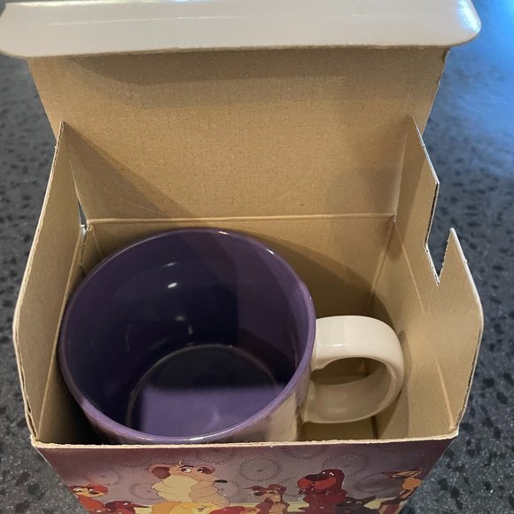 Disney Vintage NWT Lady & the Tramp Collectible Mug in Original Box RARE FIND - Picture 7 of 7